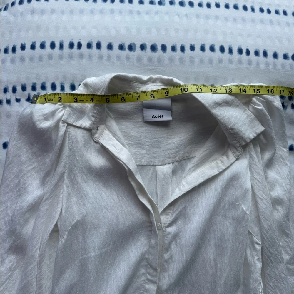 Acler Sherwood Dress in White - Size S - Picture 11 of 13